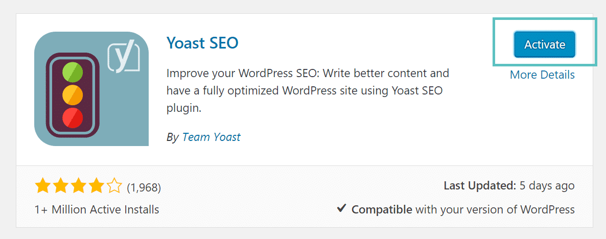 Ativar Plugin WordPress